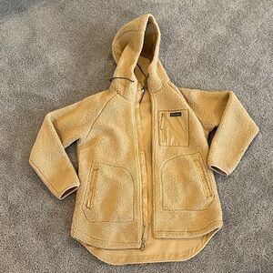 Columbia Cozy Tan Hooded Fleece Jacket